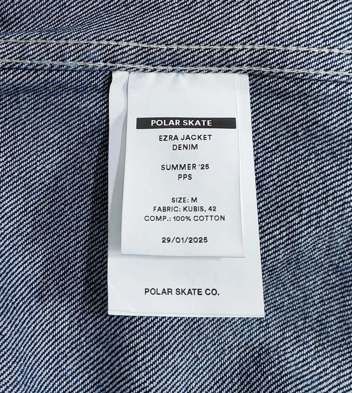Polar Skate Co. denim jacket - denim blue M – photo 4